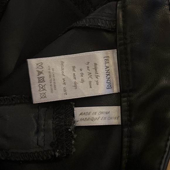 Blank NYC Vegan Leather Pants Moto 30 - Picture 12 of 12